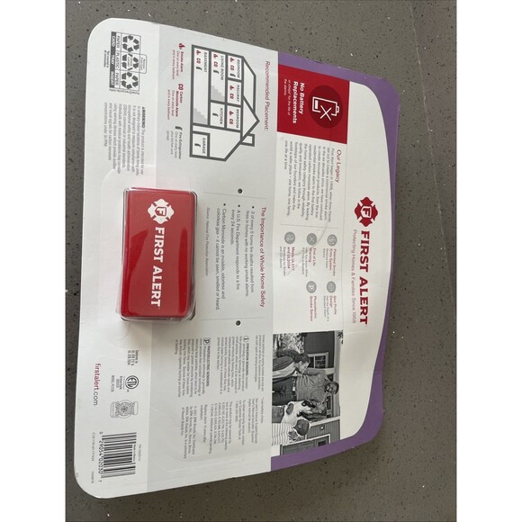 First Alert 2 In 1 Protection Smoke Carbon Monoxide Alarm 2 Pack 1544678 New - Picture 4 of 6